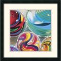 Karen Dupre 'Marvelous Marbles I' Framed Art Print