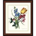 Jacob Lawrence 'Bouquet with Tulipa Gesneriana' Framed Art Print