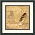 Susan Friedman 'Owl Feather' Framed Art Print