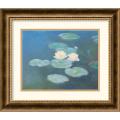 Claude Monet 'Nympheas Effet Du Soir (Water Lilies in the Evening)' Framed Art Print