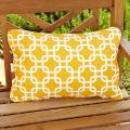 Penelope Yellow Outdoor Pillows (Set of 2)