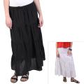 Journee Collection Women's Tiered Mid-Length Skirt w/ Self-tie