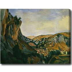 Andre Derain 'Valley of the Lot at Vers' Abstract Hand-painted Oil on Canvas