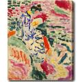 Henry Matisse 'La Japonaise: Woman Beside the Water' Hand-painted Oil on Canvas