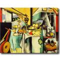 Henry Matisse 'Still Life after Jan Davidsz. de Heem's 'La Desserte'' Hand-painted Oil on Canvas