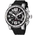 Graham Men's 'Silverstone' Black Dial Black Strap Automatic Watch