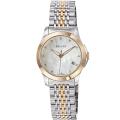 Gucci Women's 'Timeless' Mother of Pearl Diamond Dial Quartz Watch