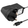BasAcc Black UK Plug Micro USB Travel Charger