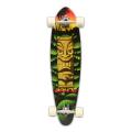 Bahne Tropical Tiki-designed 37-inch Longboard with Inverted Kingpin