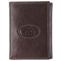 Nautica Men's Embossed Genuine Leather Trifold Wallet