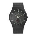 Skagen Men's Black Titanium Mesh Watch
