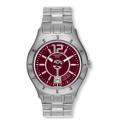 Swatch Men's Stainless Steel Red Dial Watch