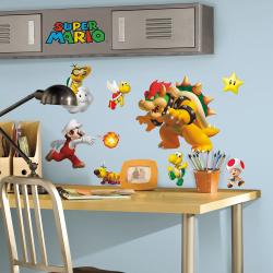RoomMates Nintendo Super Mario Bros. Wii Peel and Stick Wall Decals