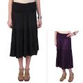 Journee Collection Junior's Long Tiered Skirt-Dress