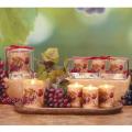 DecoGlow 'Vineyard' Votive 3-piece set (Set of 6)