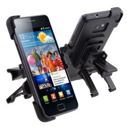 Black Air Vent Mount Holder for Samsung Galaxy S II i9100