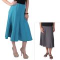 Journee Collection Women's Long Flowing Panel Skirt