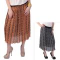 T by Hailey Jeans Co. Junior's Elastic Waist Pleated Long Skirt