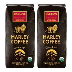 Marley Coffee One Love Yirgacheffe Whole Bean Coffee (1 Pound)