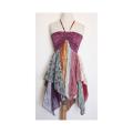 Silk Handkerchief Tube Dress (Nepal)