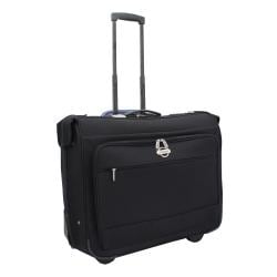 On-the-go Collection 42-inch Black Polyester Rolling Garment Bag