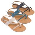 Journee Collection Women's 'Grass-35' Strappy Thong Flat Sandals