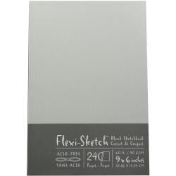 Flexi-Sketch Blank Sketchbook 9X6in-Mist