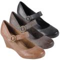 Journee Collection Women's 'Olson' Faux Leather Round Toe Mary Janes