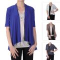 Tressa Designs Women's Stretchy Open Front Reversible Cardigan