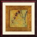 Jill Barton 'Chinese Blossoms II' Framed Art Print