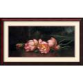 Martin Johnson Heade 'Lotus Flowers' Framed Art Print