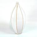 White Ceramic Starfruit Decorative Flower Vase (Thailand)