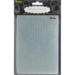 Darice 'Dot' Embossing Folder Background 5X7in