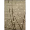 Calvin Klein Home Woven Textures Mushroom Rug (5'3 x 7'5)