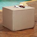Brooklyn Taupe 30-inch Square Indoor/ Outdoor Sunbrella Ottoman