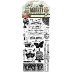 London Market Clear Stamps