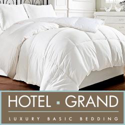 Hotel Grand Egyptian Cotton 400 Thread Count White Goose Down Comforter