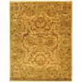 Handmade Classic Mahal Ivory Wool Rug (7'6 x 9'6)