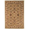 Handmade Classic Light Green/ Ivory Wool Rug (8'3 x 11')
