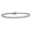 14k White Gold 1-1/2ct TDW Diamond Tennis Bracelet (G-H, SI1)