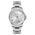 Victorinox Swiss Army Men's Officer's Automatic Silver Dial Stainless Bracelet Watch