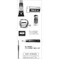 Studio 490 Cling Rubber Stamp Set-Art School