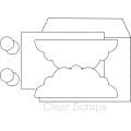 Send It Clear 4"X6" Card and Envelope-Fancy