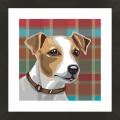 Vintage 'Jack Russell Terrier' Gallery Framed Giclee Print