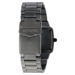 Nixon Men's 'Player' Matte Black and Gunmetal Watch