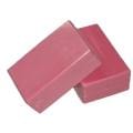 Yoga Saver Pack of Two Lightweight Slip-resistant Pink Foam Blocks