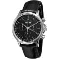 Maurice Lacroix Men's 'Les Classiques Chronographe' Black Strap Watch