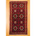 Persian Tribal Balouchi Brown/ Red Wool Rug (3'4 x 6'2)