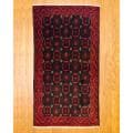 Persian Tribal Balouchi Brown/ Navy Wool Rug (3'5 x 6'2)