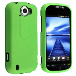 BasAcc Green Rubber Coated Case for HTC T-Mobile myTouch 4G Slide